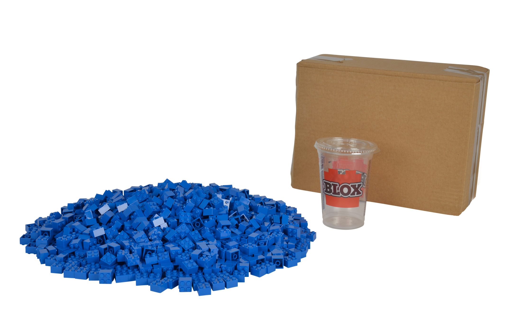 Blox 1000 blaue 4er Steine