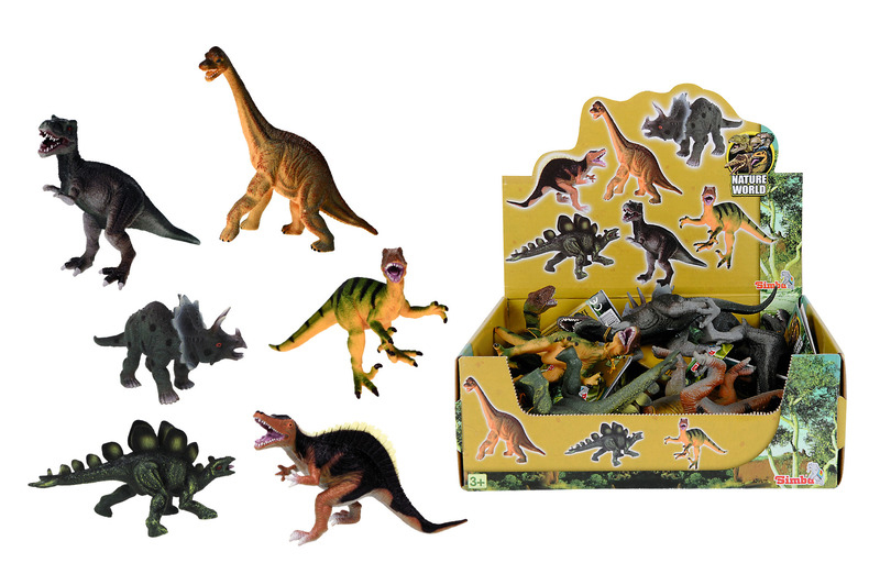 Display Dinosaurier 14-16cm 6fs