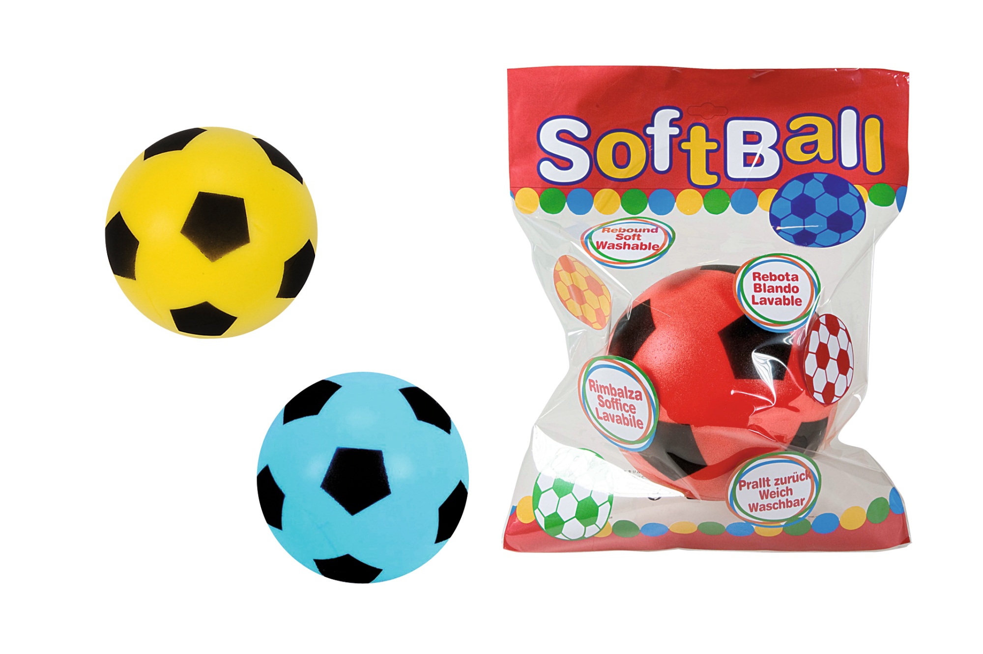 Soft-Fußball 20cm 3fs