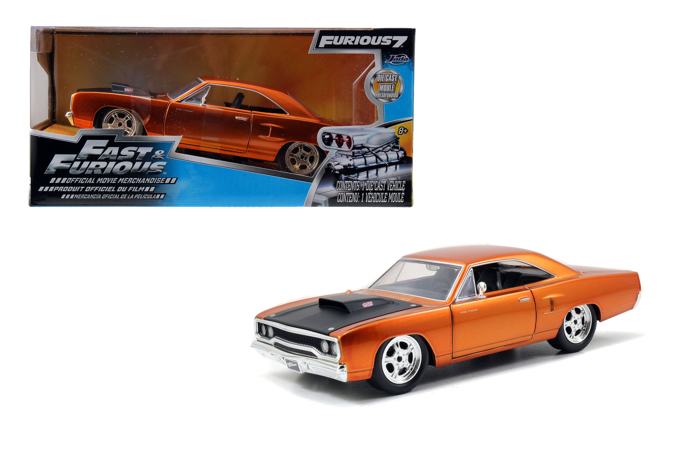 Fast & Furious 1970 Plymouth 1:24 