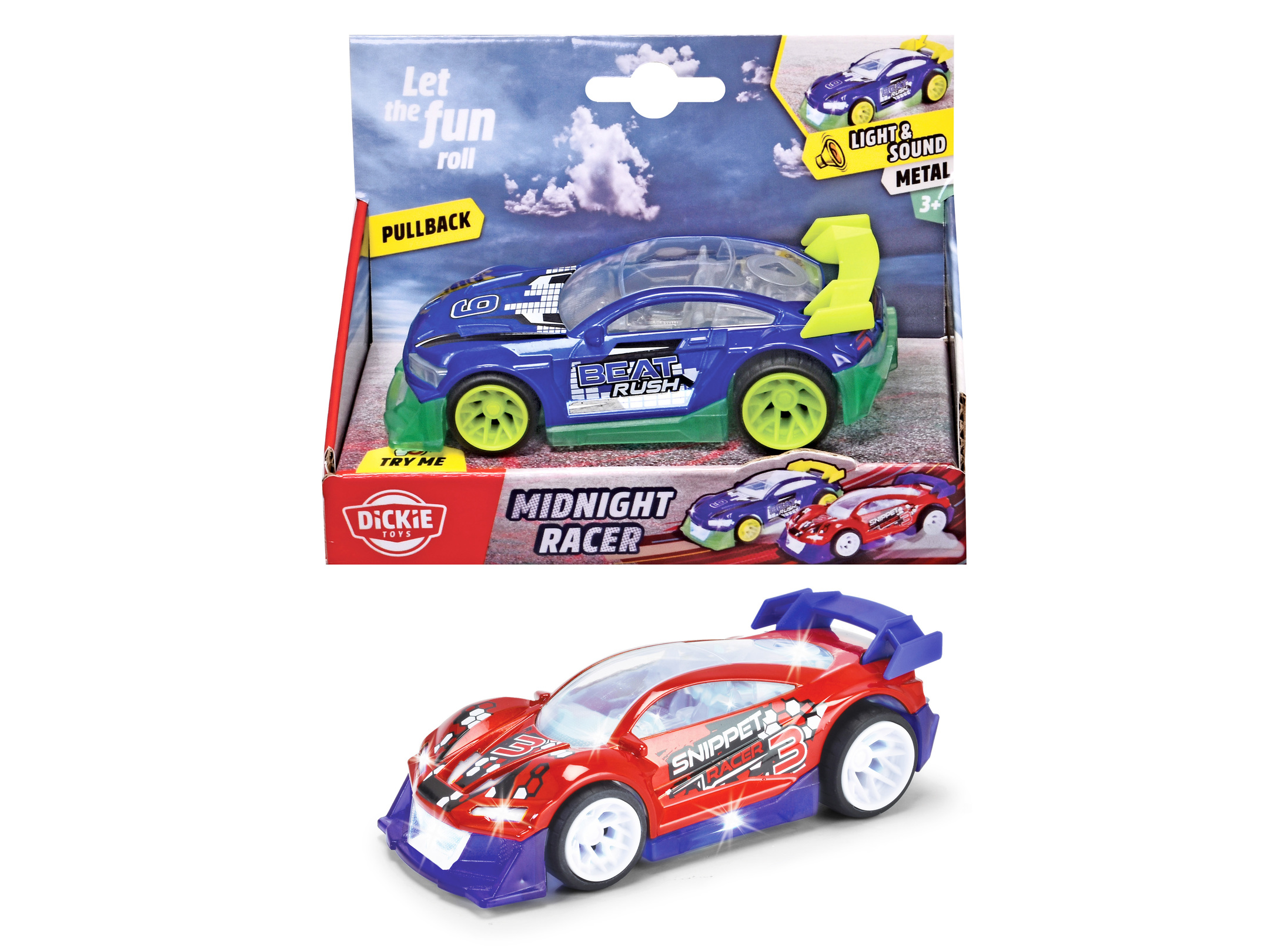 Dickie Toys Midnight  Racer 2fs.