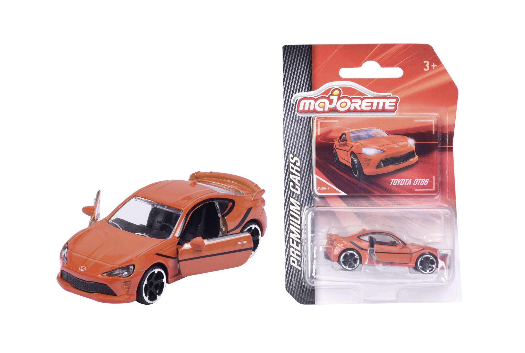 Premium Cars Toyota GT86 + Sammelkarte orange 
