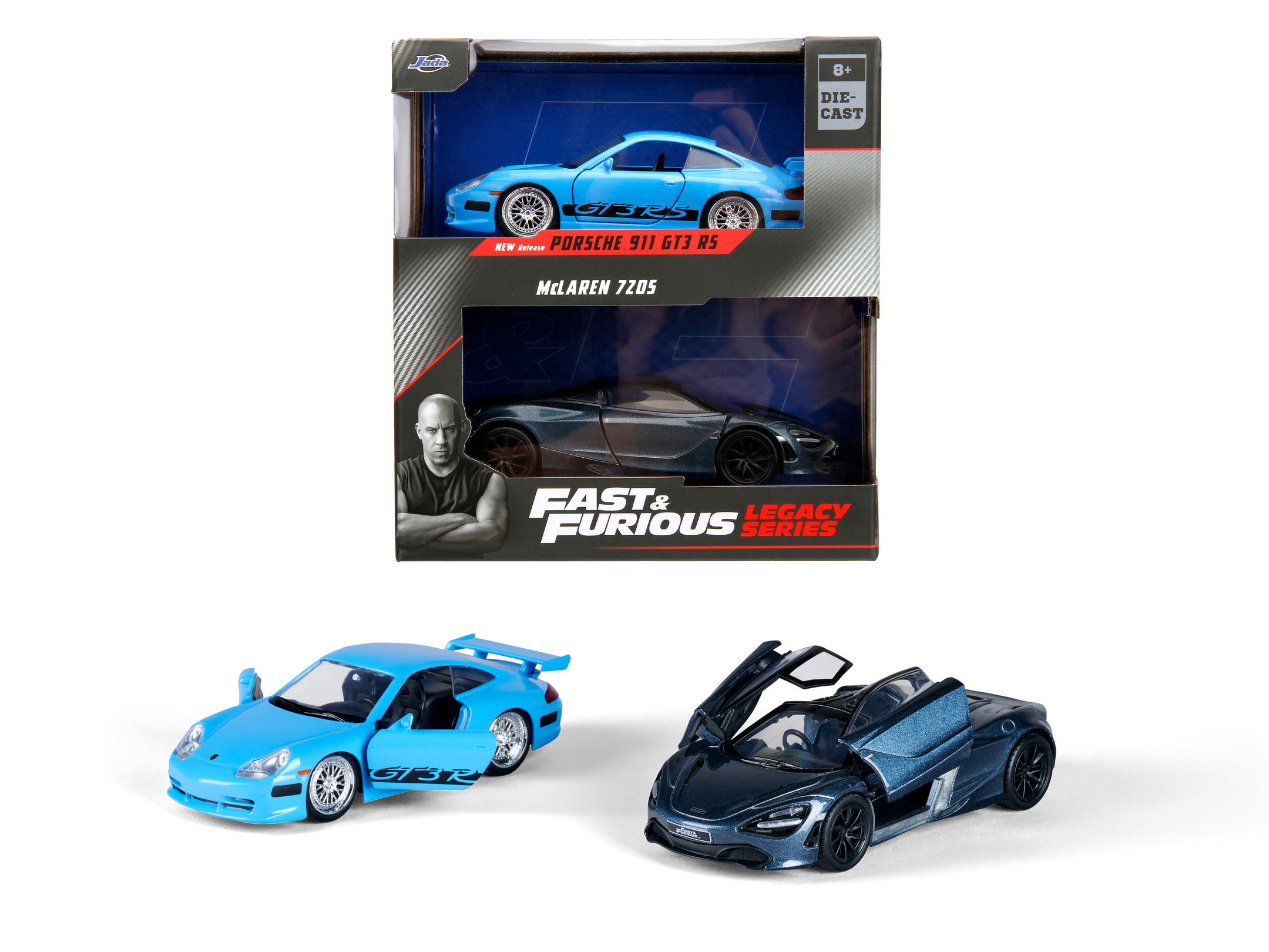  Fast & Furious Twin Pack 1:32 Wave 1/2