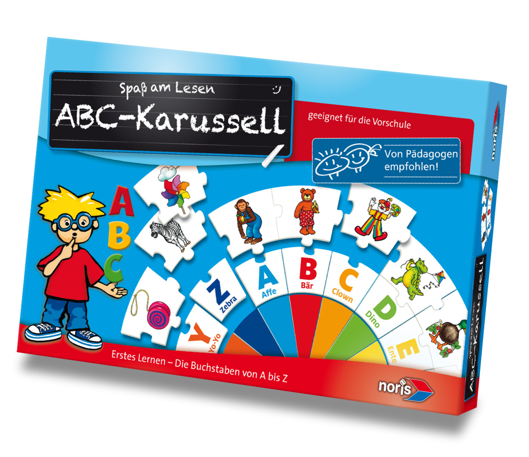 Kinderlernspiel ABC-Karussell