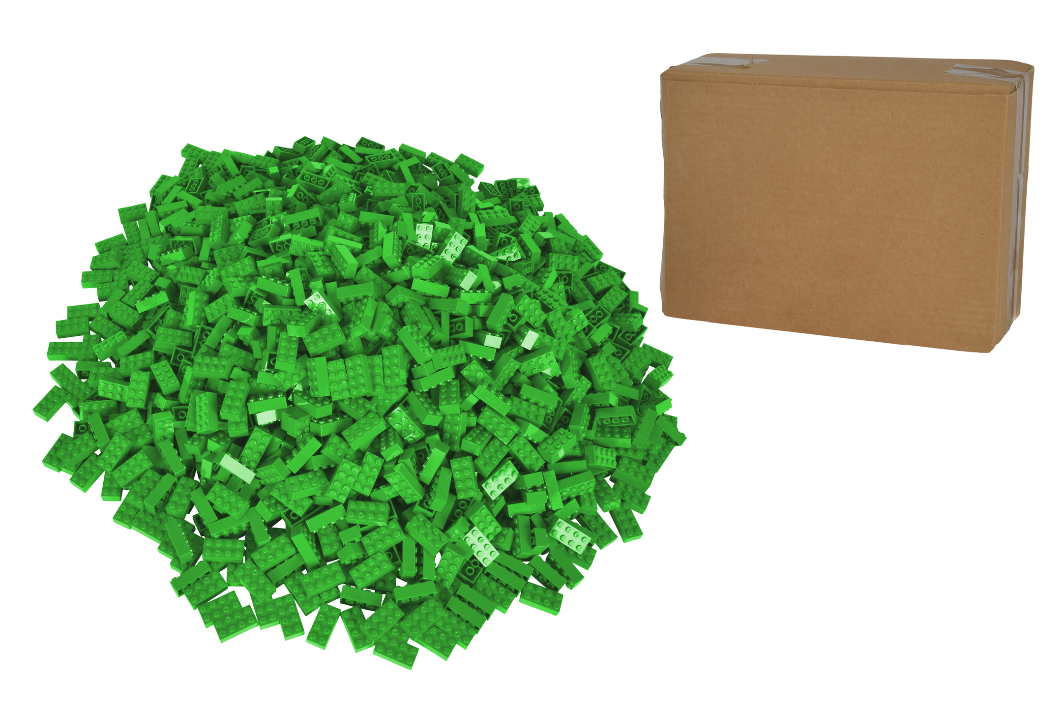 Blox 500 grüne 8er Steine Karton