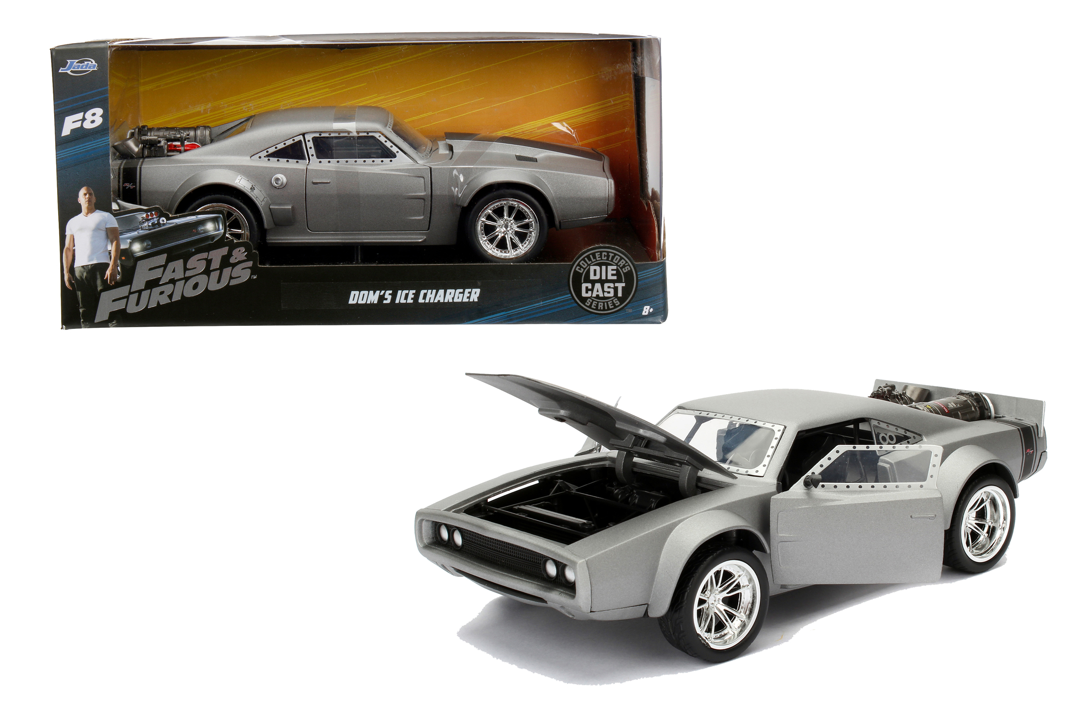 Fast & Furious FF8 Ice Charger 1:24