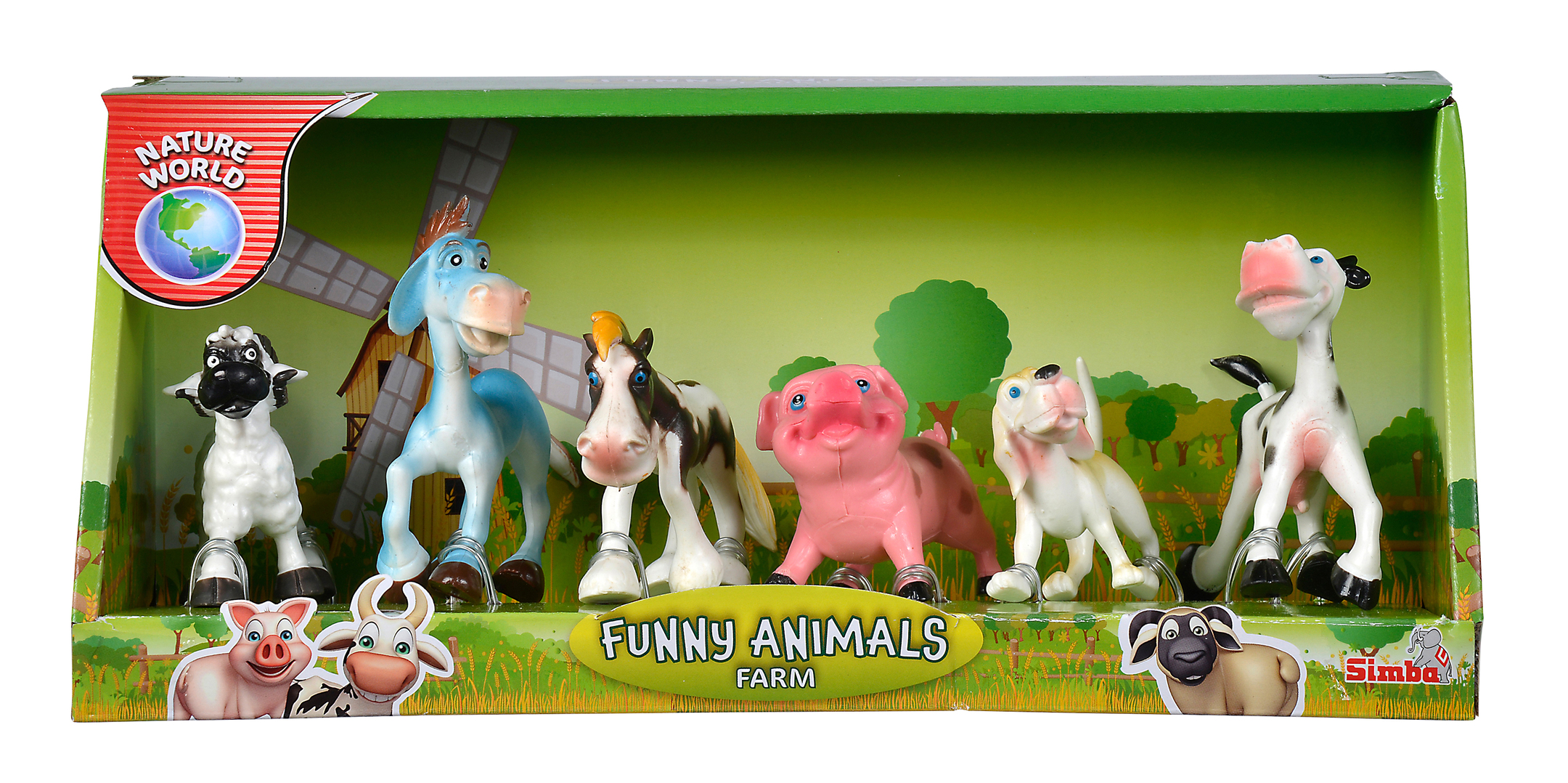 Funny Animal Farmtiere Set