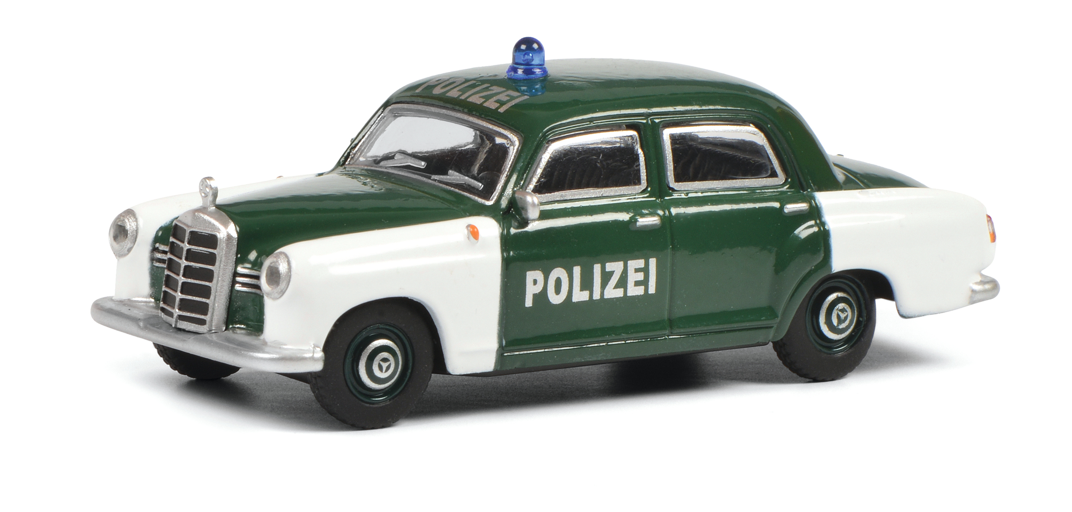 Schuco Mercedes Benz 180D Polizei 1:64