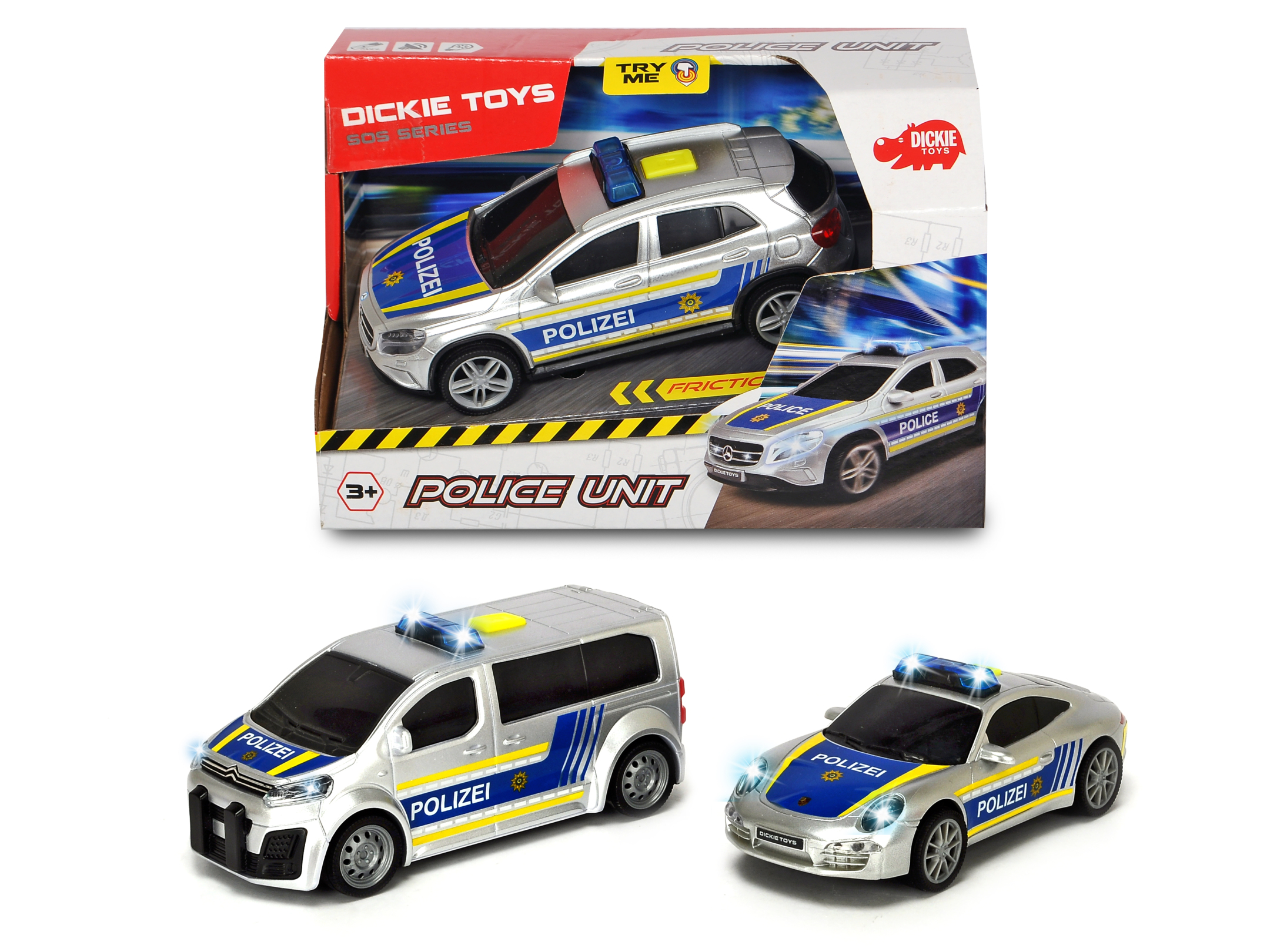 Polizeifahrzeuge 3fs