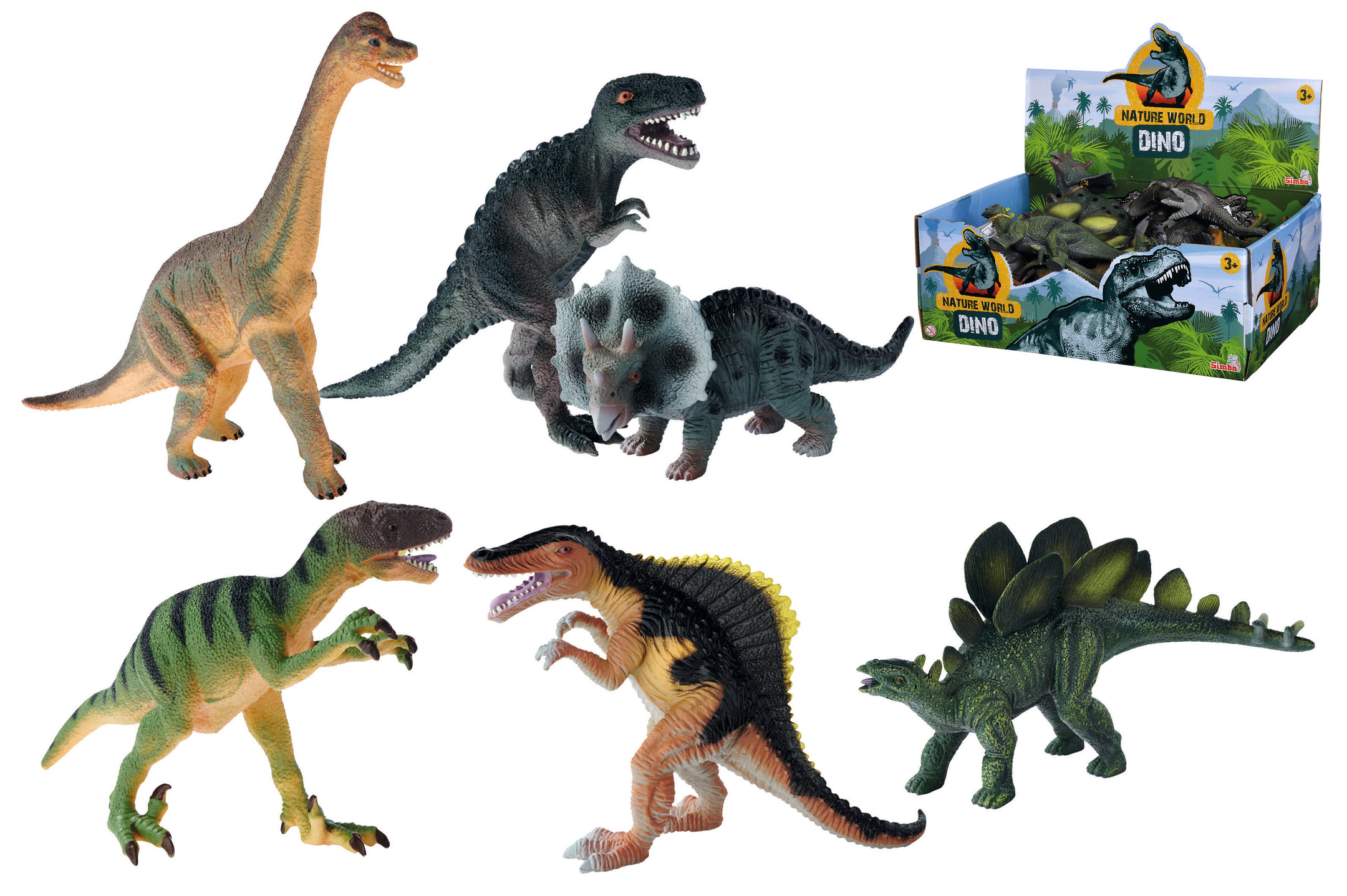 Dinosaurier 6fs.